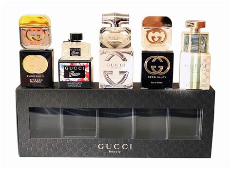 gucci mini gift set women|Gucci gift pack women express.